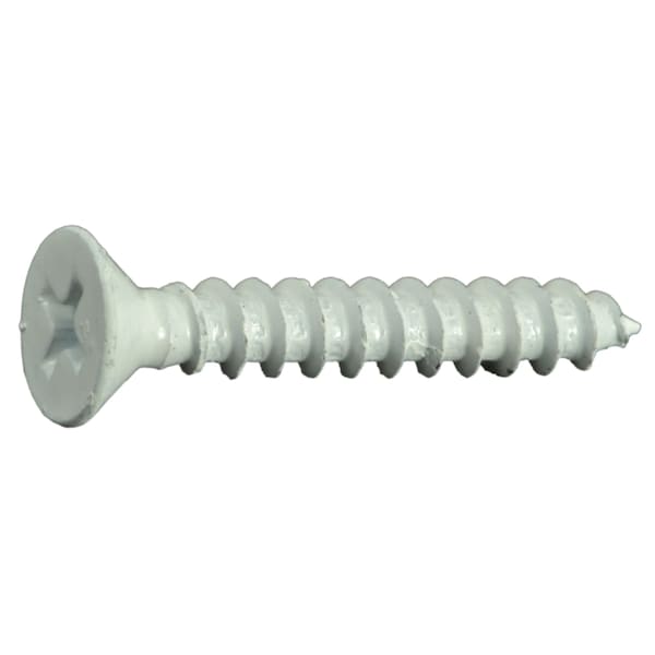 Midwest Fastener Sheet Metal Screw, #10 x 1-1/4 in, Painted Steel Flat Head Phillips Drive, 25 PK 36256 - main